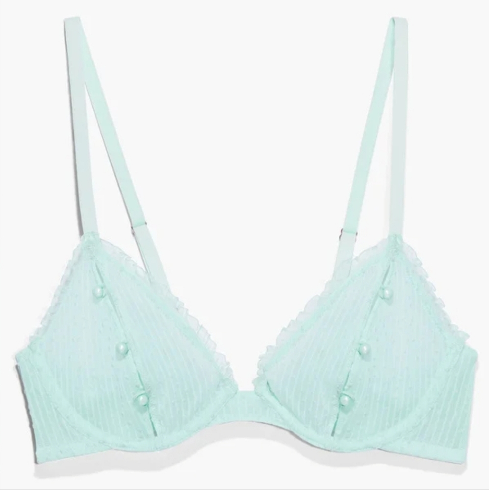 Savage X Fenty Blue Light Boudoir Baddie Set - Picture 9 of 16